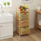 eccostyle™ Solid Bamboo 3 Drawer Pantry Tower - image 3