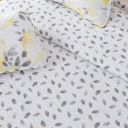 FreshFolds Helene 3pc. Reversible Watercolor Flowers Quilt Set