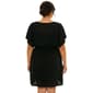 Plus Size Cover Me Eyelet Beach Swim Cover-Up Dress - image 2