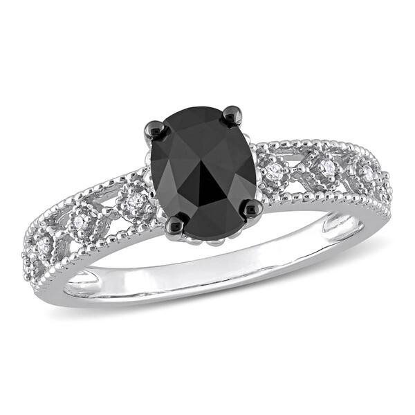 Diamond Classics&#40;tm&#41; 10kt. White Gold 1ct. Diamond Engagement Ring - image 