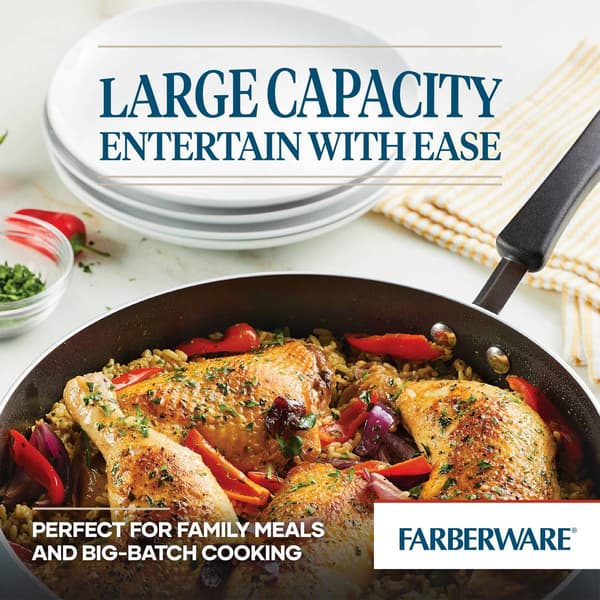 Farberware&#174; DiamondMax&#8482; Nonstick Jumbo 6qt. Cooker - Aqua