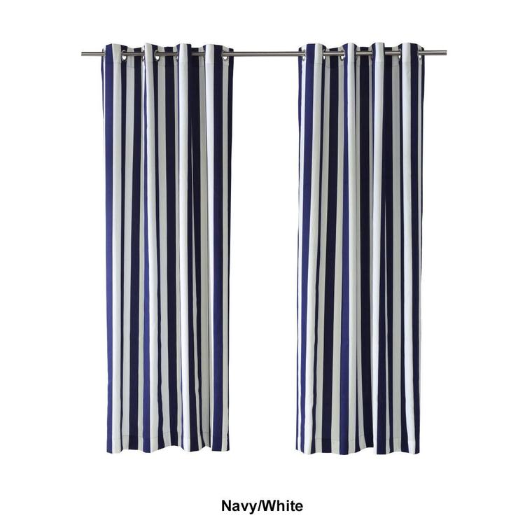 Commonwealth™ Coastal Stripe Grommet Curtain Panel