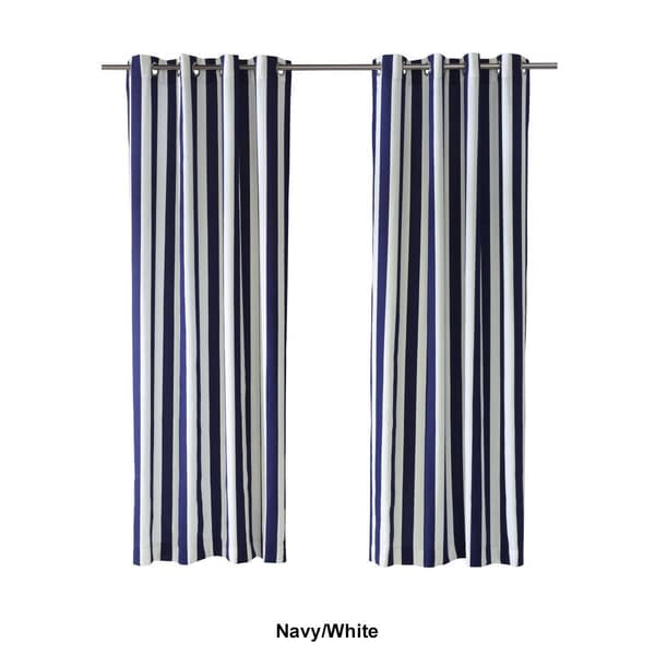 Commonwealth&#8482; Coastal Stripe Grommet Curtain Panel