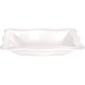 Home Essentials 14in. Pure White Wavy Lace Serving Bowl - image 1