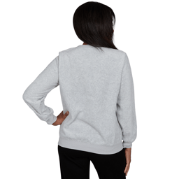 Womens Alfred Dunner Classics Floral Embroidered Sweatshirt