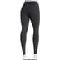 Juniors Eye Candy Solid Peached Hi Waist Leggings - image 2