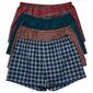 Mens Big & Tall Hanes&#40;R&#41; Ultimate&#40;R&#41; Tartan Woven 4pk. Boxers - image 1