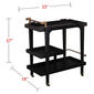 Southern Enterprises Martin Zhori Modern Bar Cart - image 4
