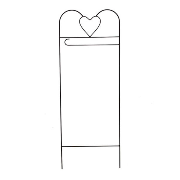 Briarwood Lane Wrought Iron Heart Trellis - image 