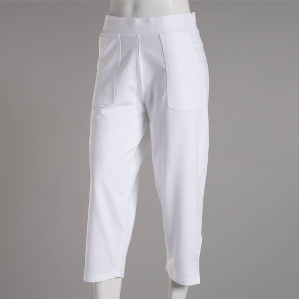 Womens Kiwi Fresh French Terry Capri Pants - image 