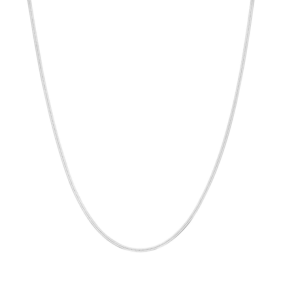 Danecraft 20in. Sterling Silver Herringbone Chain Necklace