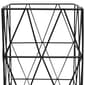Simple Designs Geometric Square Metal Table Lamp w/Retro Shade - image 3