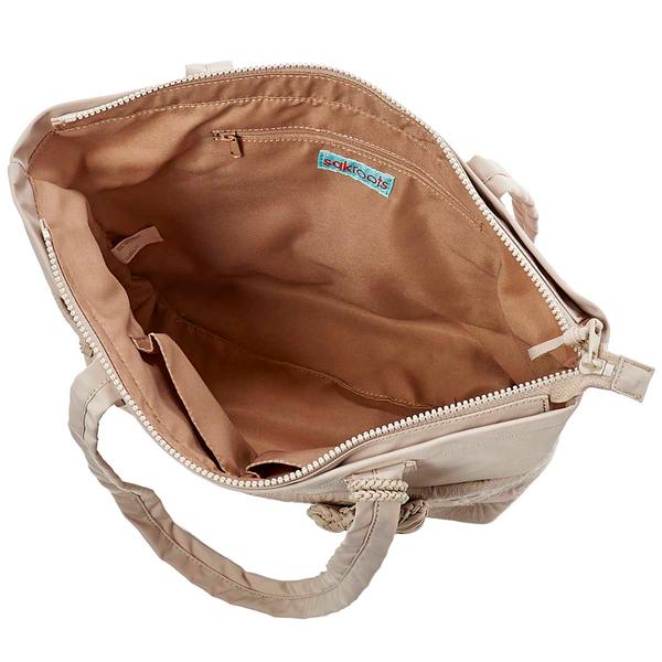 The Sak Banyan Metro Tote - Pebble Flower Blossom