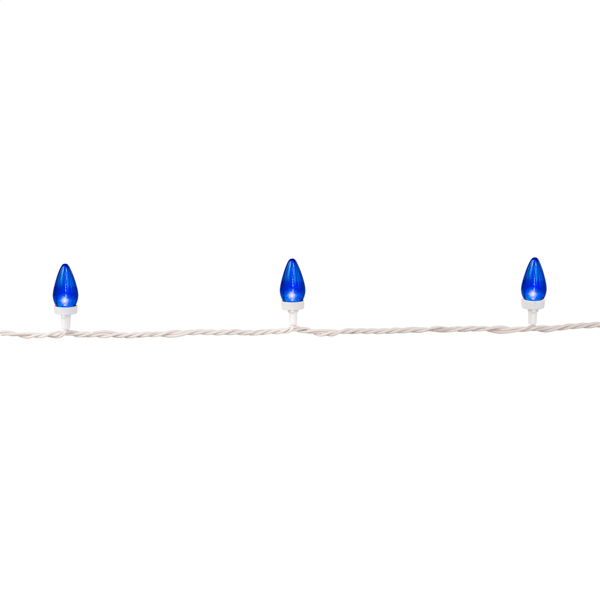 Northlight 16ft. Blue LED C7 Christmas Lights