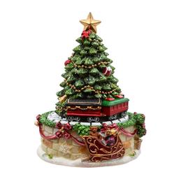 Kurt Adler 6in. Christmas Tree Revolving Music Box
