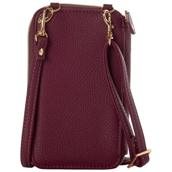 Womens Buxton Everywhere Wallet On A String Crossbody