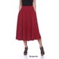 Womens White Mark Flared Midi Skirt - image 6