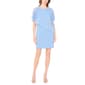 Womens MSK Pearl Floral Chiffon Overlay Shift Dress - image 3