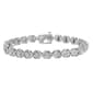 Haus of Brilliance Sterling Silver 1/10ctw. Bracelet - image 1