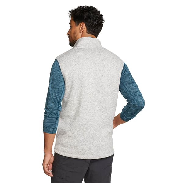 Mens Eddie Bauer Full Zipper Front Sweater Vest