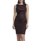 Womens Calvin Klein Sleevless Crepe Sunburst Dress - image 1