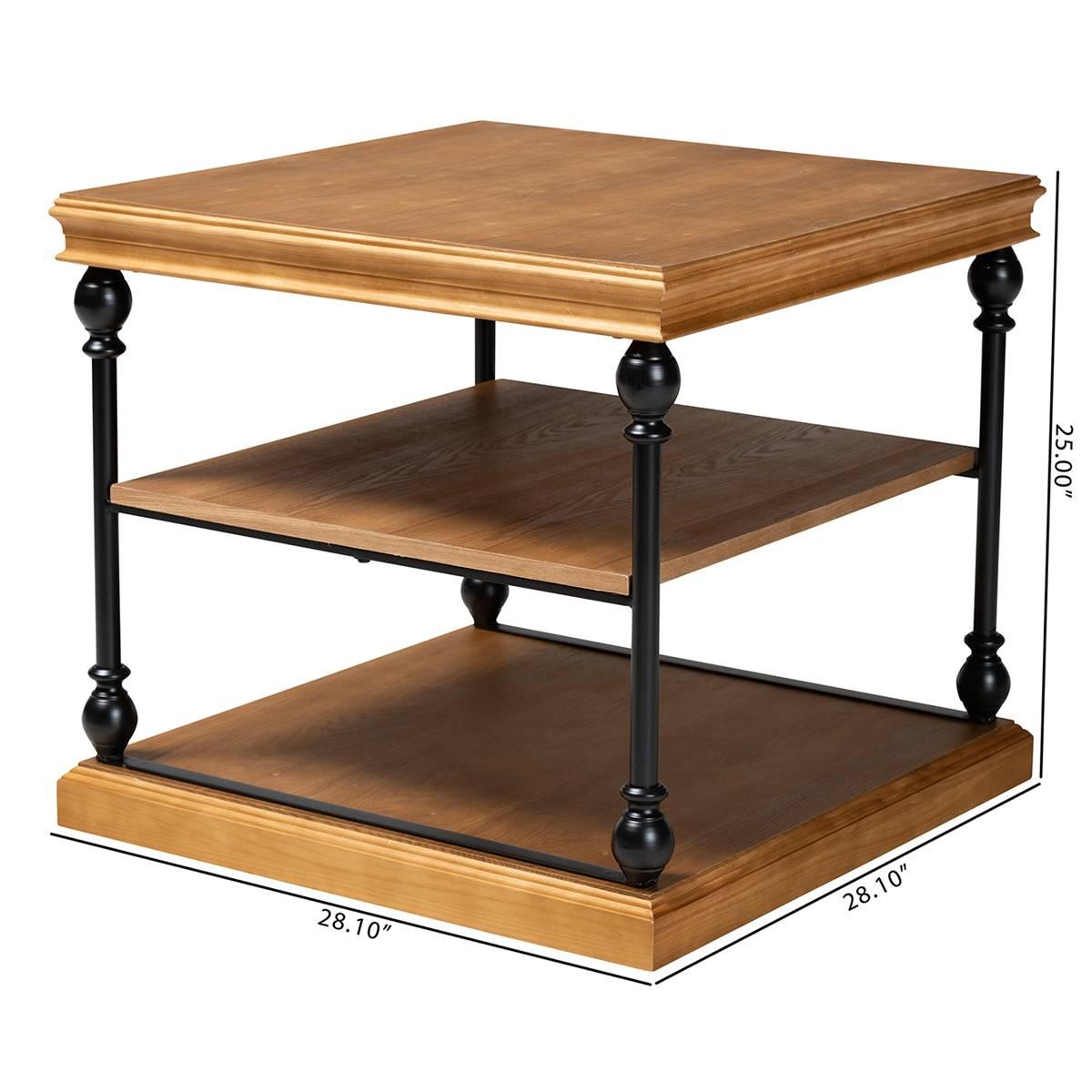 Baxton Studio Sebastian End Table