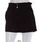 Juniors Love Tee Double Button Paperbag Waist Denim Shorts - image 4
