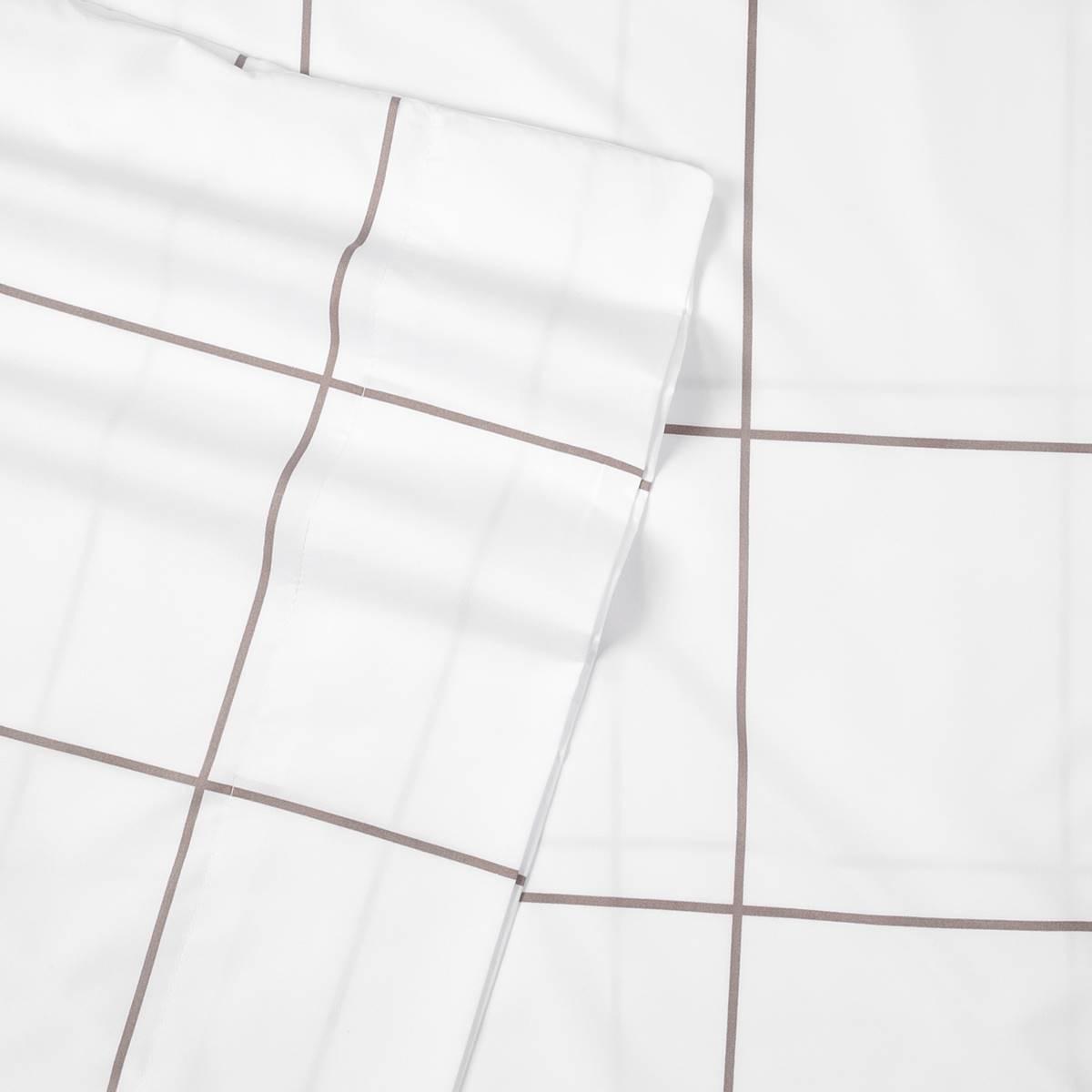 Sweet Home Collection 6pc. Window Pane Microfiber Sheets Set