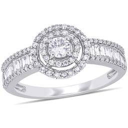Diamond Classics(tm) 14kt. White Gold 3/4ct. Diamond Engagement Ring