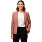 Petite Kasper Long Sleeve Two Button Zipper Pockets Blazer - image 1