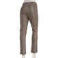 Juniors Zoe & Phoebe Plaid Millenium Triple Button Ankle Pants - image 3