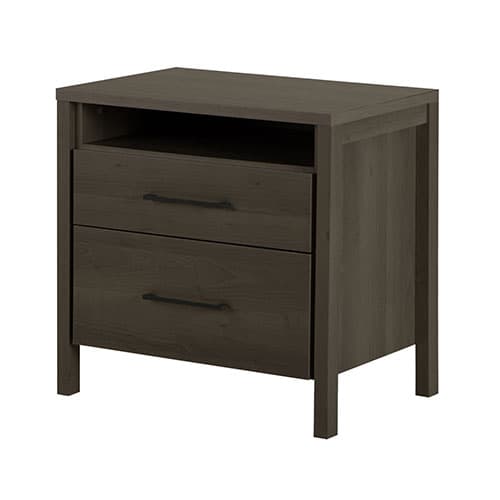 South Shore Gravity 2 Drawer Nightstand - image 