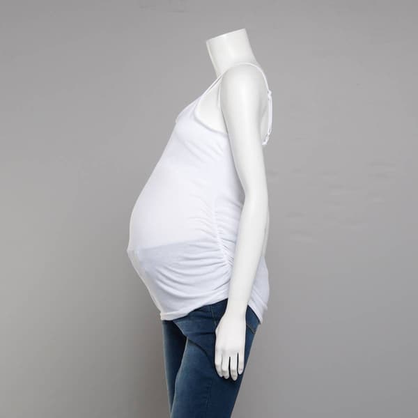 Womens Times Two Solid Maternity Camisole