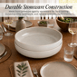 Sango Resona Moss/Cream Large Ceramic Serving Bowl - Set of 2 - image 7