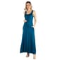 Plus Size 24/7 Comfort Apparel Pocket Maternity Maxi Dress - image 1