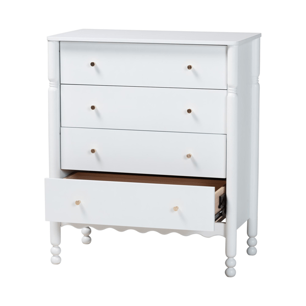 Baxton Studio Hoffman 4-Drawer Chest