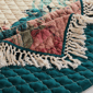 Greenland Home Fashions™ Eden Peacock Reversible Quilted Throw - image 4