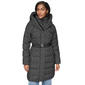 Womens DKNY Herringbone Heavyweight Puffer Jacket with Belt - image 1