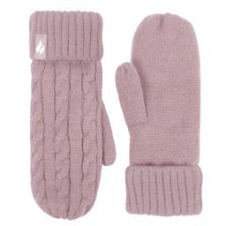 Womens Heat Holders(R) Jackie Cuff Mittens - Lilac