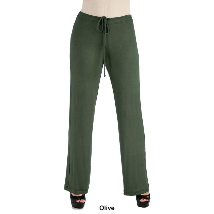 Womens 24/7 Comfort Apparel Drawstring Lounge Pants