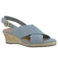 Womens Bella Vita Nadette II Fabric Espadrille Wedge Sandals - image 1