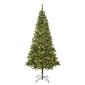 National Tree 7.5ft Linden Spruce Wrapped Pre-Lit Christmas Tree - image 1