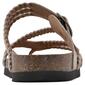 Womens White Mountain Hayleigh Footbeds&#8482; Suede Sandals - image 3