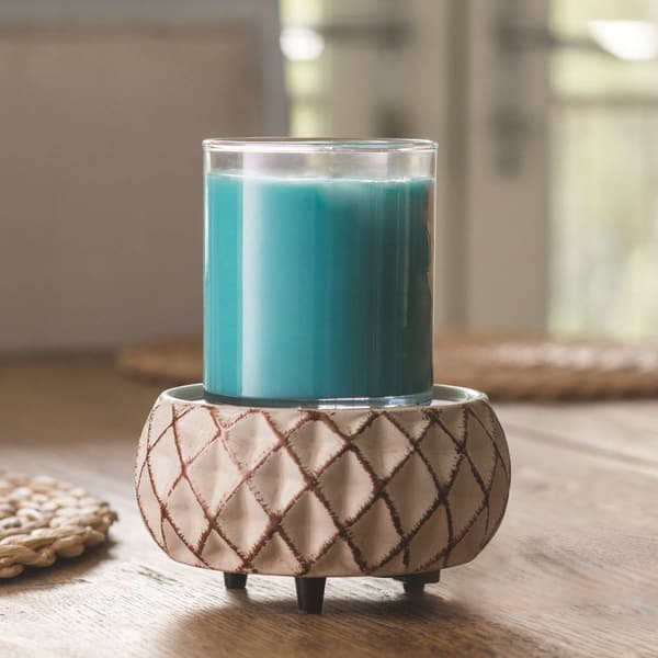 Candle Warmers Etc. Lattice 2-in-1 Wax Warmer