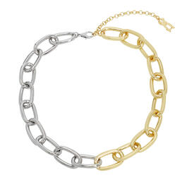 Steve Madden Two-Tone Statement Collar Necklace
