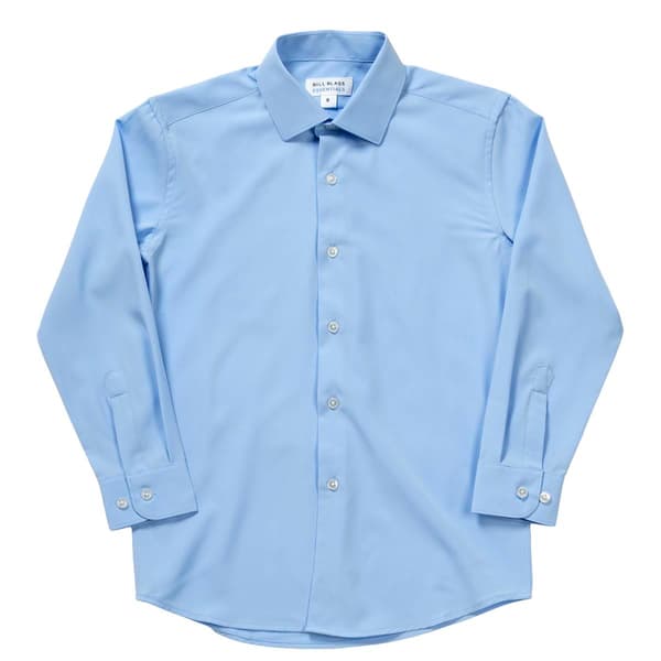 Boys (8-20) Bill Blass Dress Shirt - Honeymoon Blue - image 