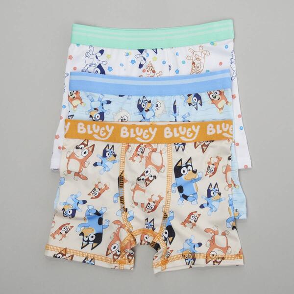 Toddler Boy Bluey 3pk. Athletic Boxer Brief Underwear - image 