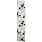 Northlight 12pk. White & Black Playful Reindeer Christmas Ribbons - image 2