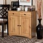 Baxton Studio Lauren Modern Wood 2-Door Buffet Kitchen Cabinet - image 6