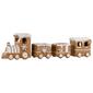 Northlight Seasonal 17.75in. Frosted Gingerbread Train D&#233;cor - image 5